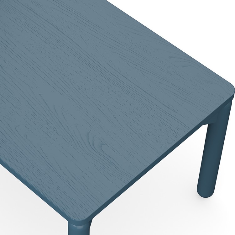 Столик кофейный saga, 50х70 см, сине-зеленый (76393)
