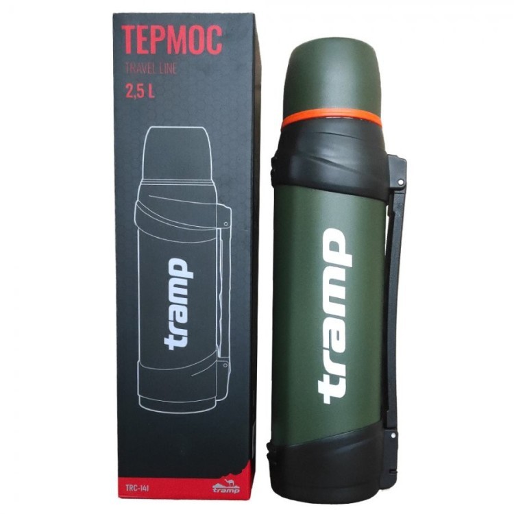 Термос Tramp Travel-2500 оливковый TRC-141 (88099)