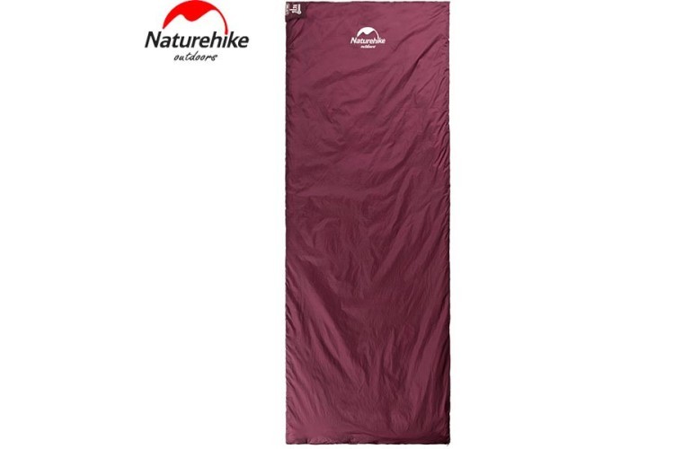 Спальный мешок Naturehike Mini Ultralight Sleeping Bag L Burgundy Red (80733)