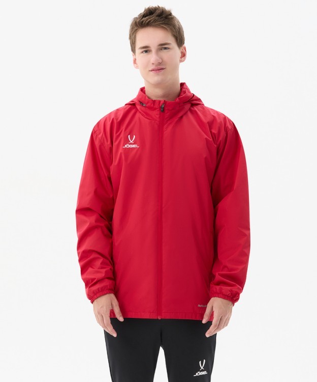 Куртка ветрозащитная JOGEL DIVISION PerFormPROOF Shower Jacket, красный (2120758)