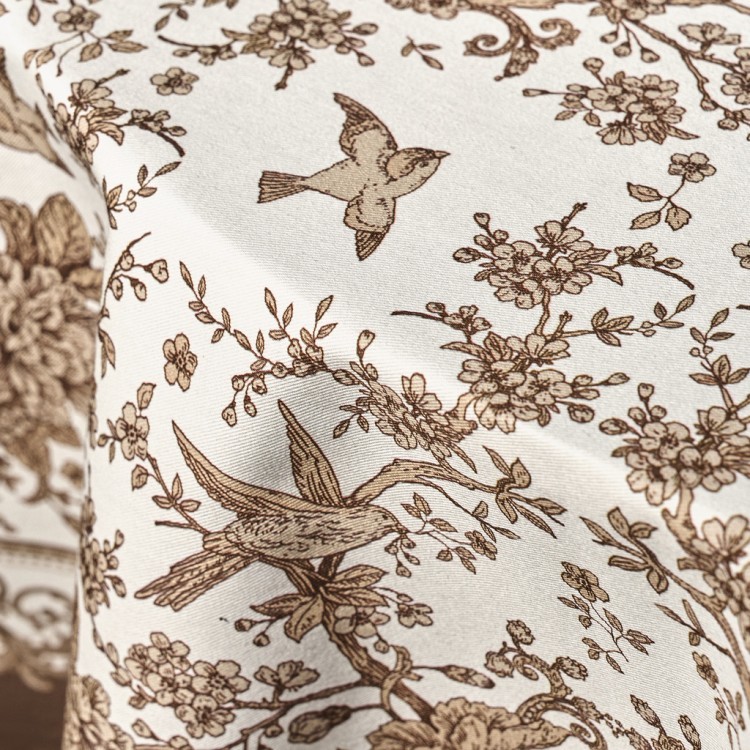 Скатерть круглая "rich garden" 190 см,белый ,100% хлопок ,твил с пропиткой Lefard (850-754-23)