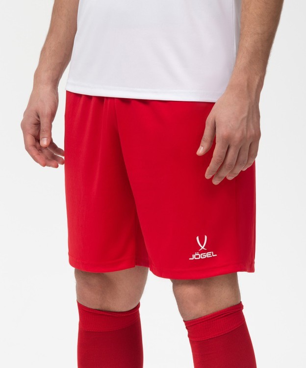 Шорты игровые JOGEL CAMP Classic Shorts, красный/белый (702476)