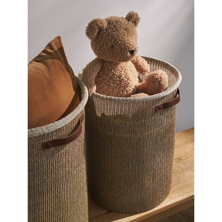 Корзина для хранения sustainable collection, D37х52 см, бежевая (77679) Корзина для хранения sustainable collection, D37х52 см, бежевая (77679)