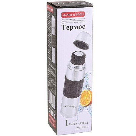 Термос 0,5л нерж/сталь Mayer&Boch (31474) Термос 0,5л нерж/сталь Mayer&Boch (31474)