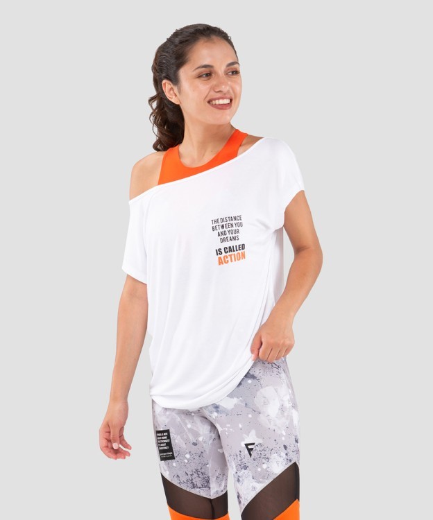Женская футболка Ease Off white FA-WT-0202-WHT, белый (764507)