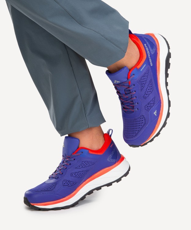 БЕЗ УПАКОВКИ Кроссовки Berger Trail Waterproof, синий/красный, женский, р. 36 (2118382) БЕЗ УПАКОВКИ Кроссовки Berger Trail Waterproof, синий/красный, женский, р. 36 (2118382)