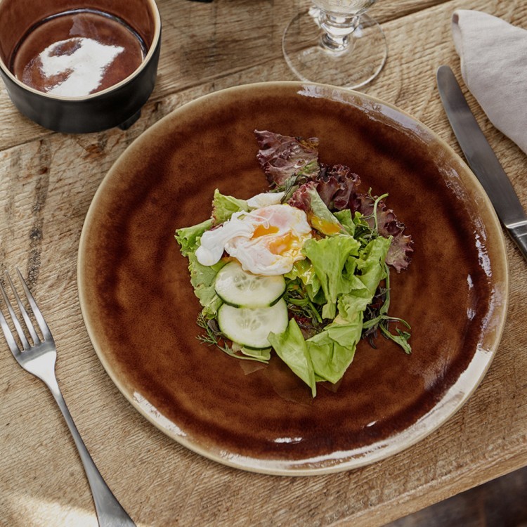 Тарелка NAP275-TER(NAP275-01616G), 27 см, керамика, Terra, Costa Nova