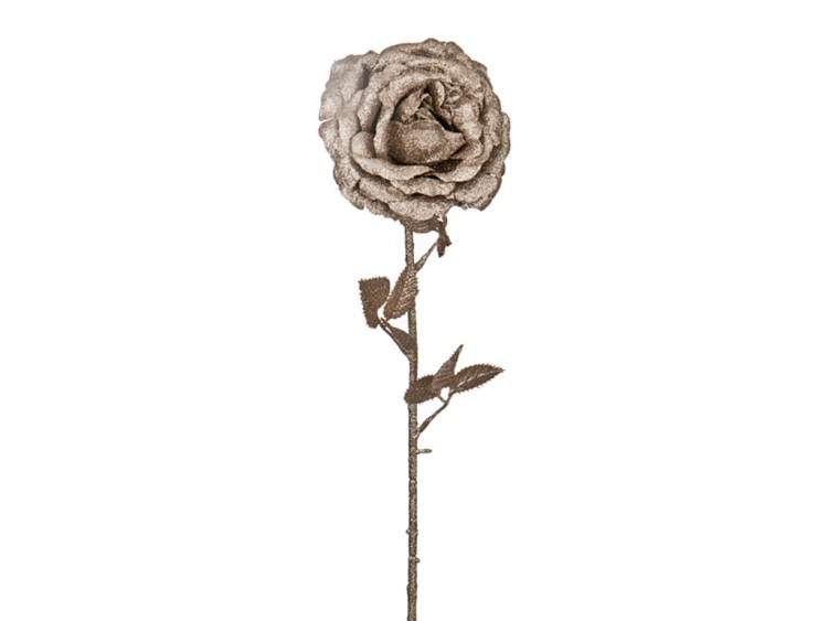 Изделие декоративное "роза" длина=68 см. золото антик без упаковки Lefard (241-1630)