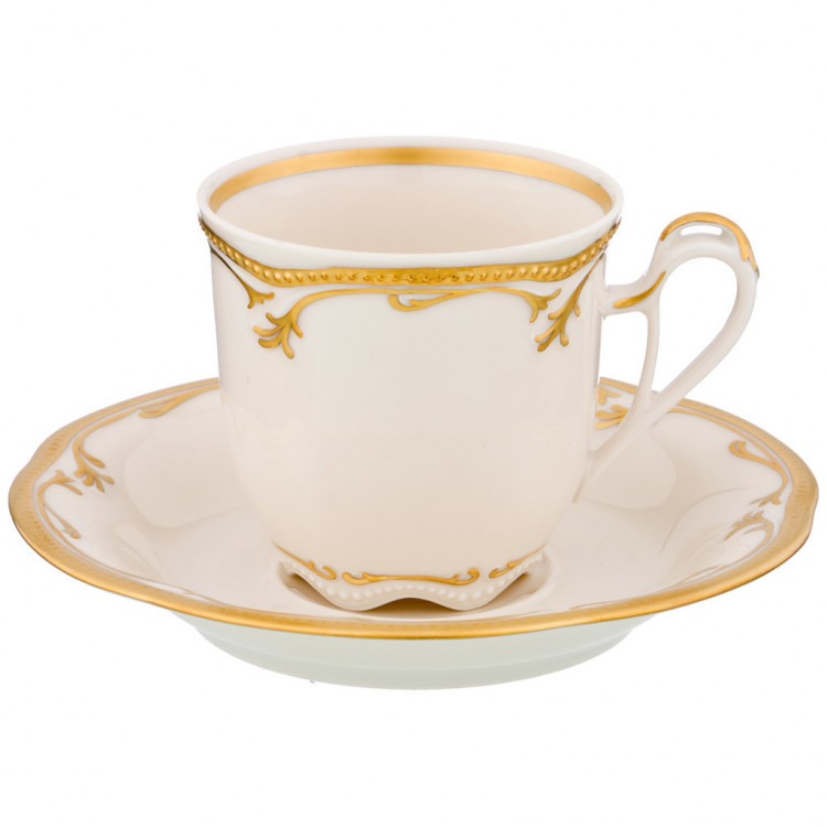 Чайный сервиз "rubin cream" на 6 персон 15 пр. 1200/200/250/210 мл. Elisabeth Bohemia Original (662-673)