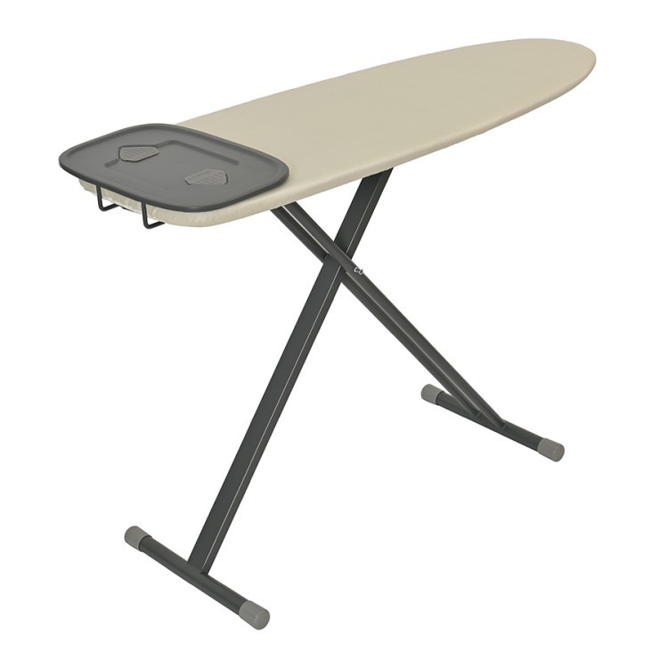 Доска гладильная напольная smart iron, 123х46 см, молочная (79746)