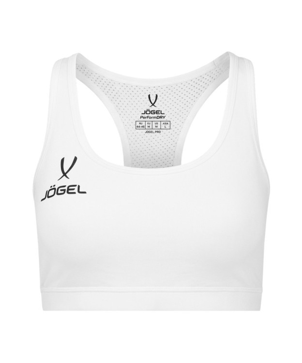 Бра тренировочное JOGEL DIVISION PerFormDRY Womens Top, белый (2117051)