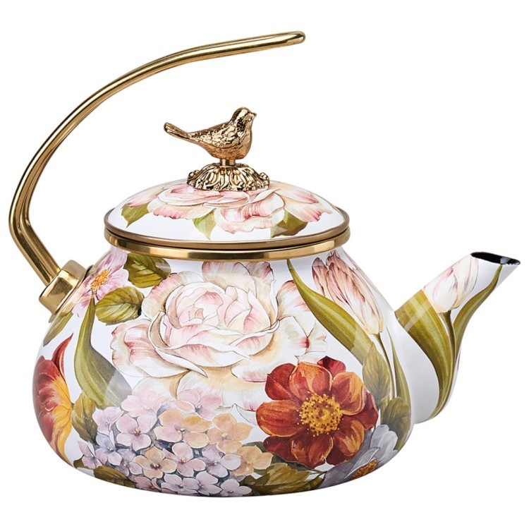 Чайник lefard эмалированный серия фландрия, 2,2л Lefard (950-772)