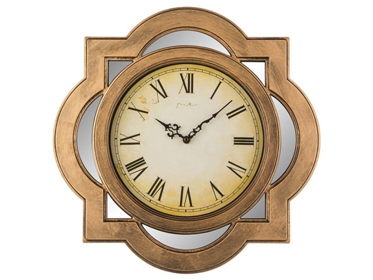 Часы настенные кварцевые "italian style" 43,2*43,2*4,5 см. диаметр циферблата=25 см. Lefard (220-181)