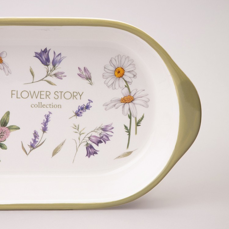 Блюдо-шубница agness "flower story" 28*17,5*4,5 см Agness (358-2190) Блюдо-шубница agness "flower story" 28*17,5*4,5 см Agness (358-2190)