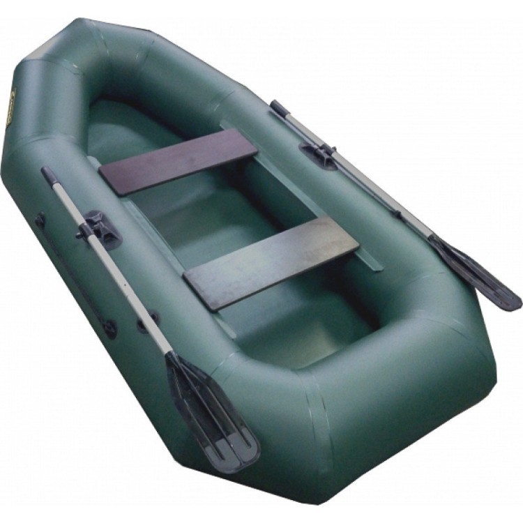 Надувная лодка Лидер Компакт-255 (зеленая) (59315)