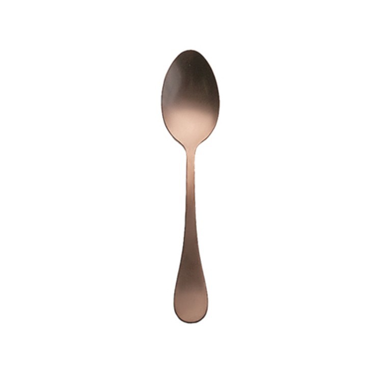 Ложка десертная 089200613170000003, нержавеющая сталь 18/10, CBT+PVD, chocolate, HERDMAR