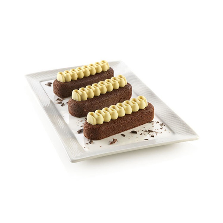 Набор из 2 силиконовых форм для приготовления эклеров chic eclair (68861) Набор из 2 силиконовых форм для приготовления эклеров chic eclair (68861)