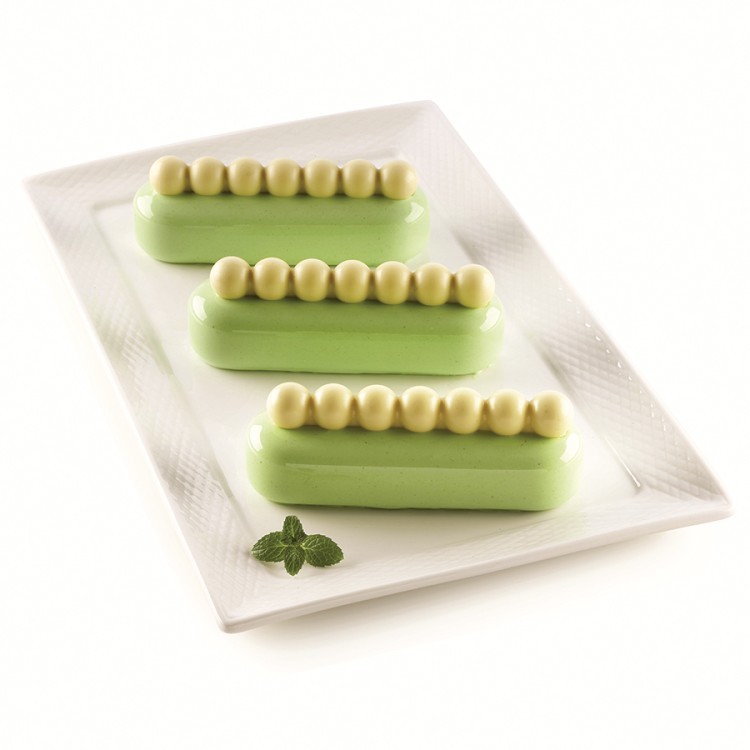 Набор из 2 силиконовых форм для приготовления эклеров chic eclair (68861) Набор из 2 силиконовых форм для приготовления эклеров chic eclair (68861)