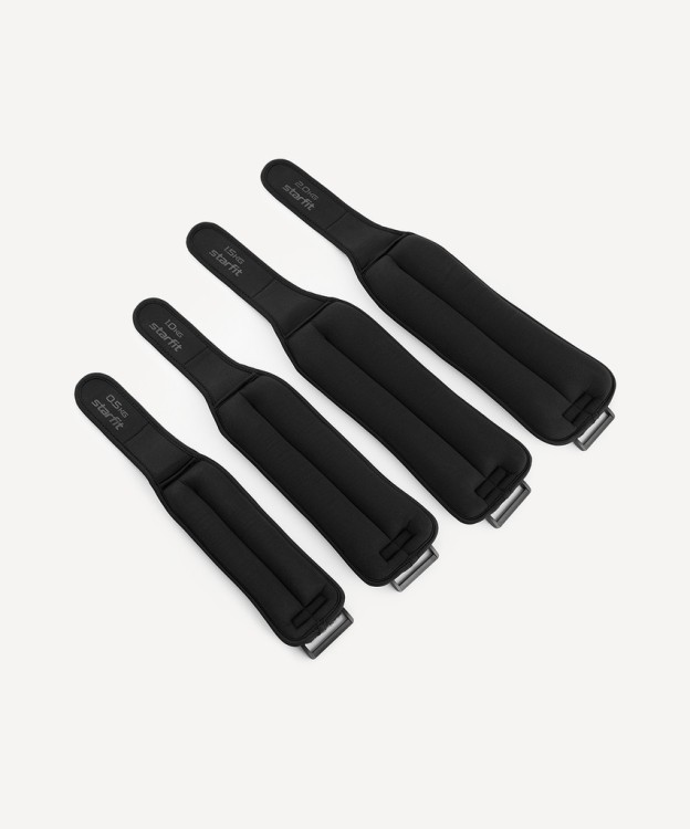 Утяжелители WT-701, 1 кг, черный (2119092)