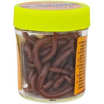 Насадка искусственная съедобная Helios Червь (Earthworm) 40г HS-NCH-E (75181)
