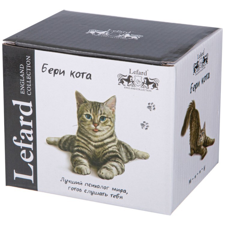 Кружка lefard "бери кота" 400 мл Lefard (85-1941)