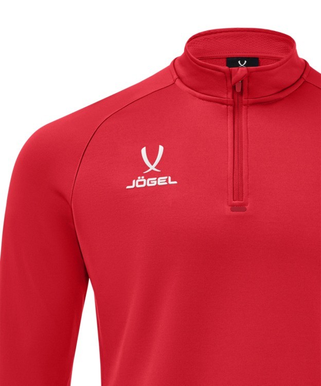 Джемпер тренировочный JÖGEL PREMIER PerFormDRY Training 1/4 Zip Fleece Top, красный (2123098)