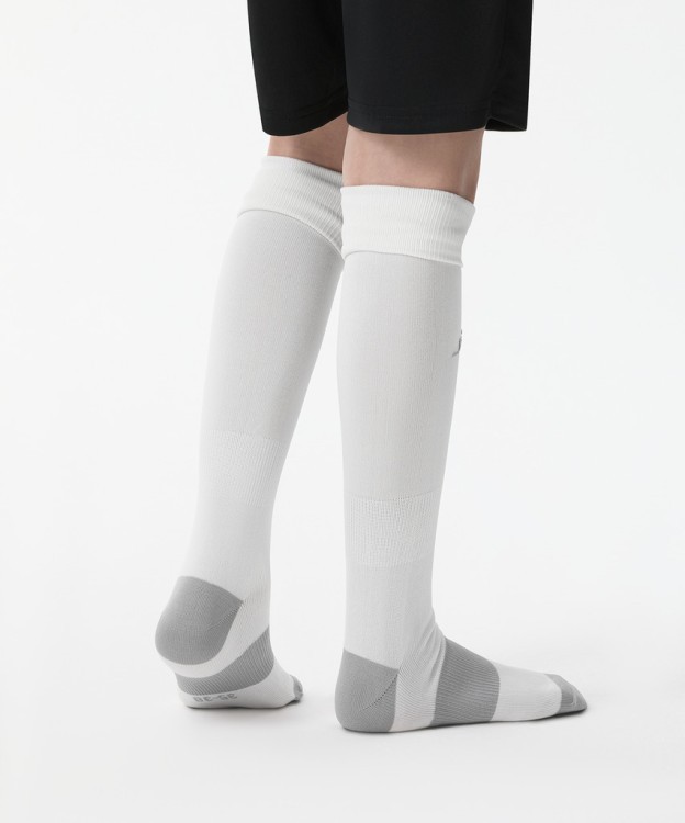 Гетры футбольные JÖGEL CAMP BASIC SOCKS 00, белый/серый/серый (2129125)