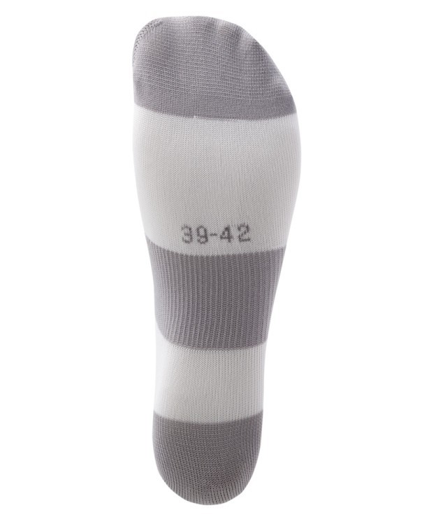 Гетры футбольные JÖGEL CAMP BASIC SOCKS 00, белый/серый/серый (2129125)
