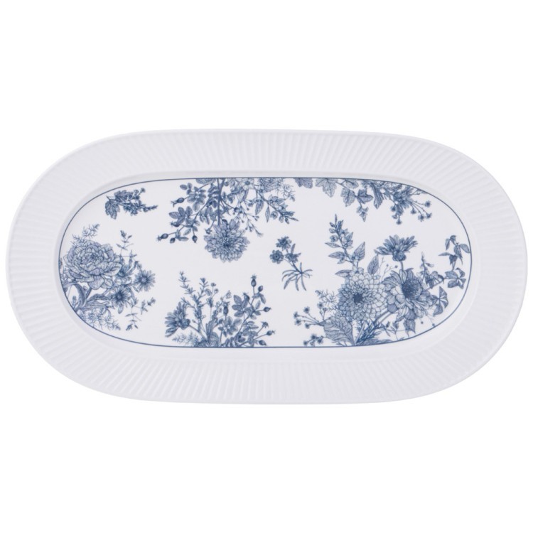 Блюдо овальное lefard "royal blue" 35,5*19*2,5 см Lefard (425-090)