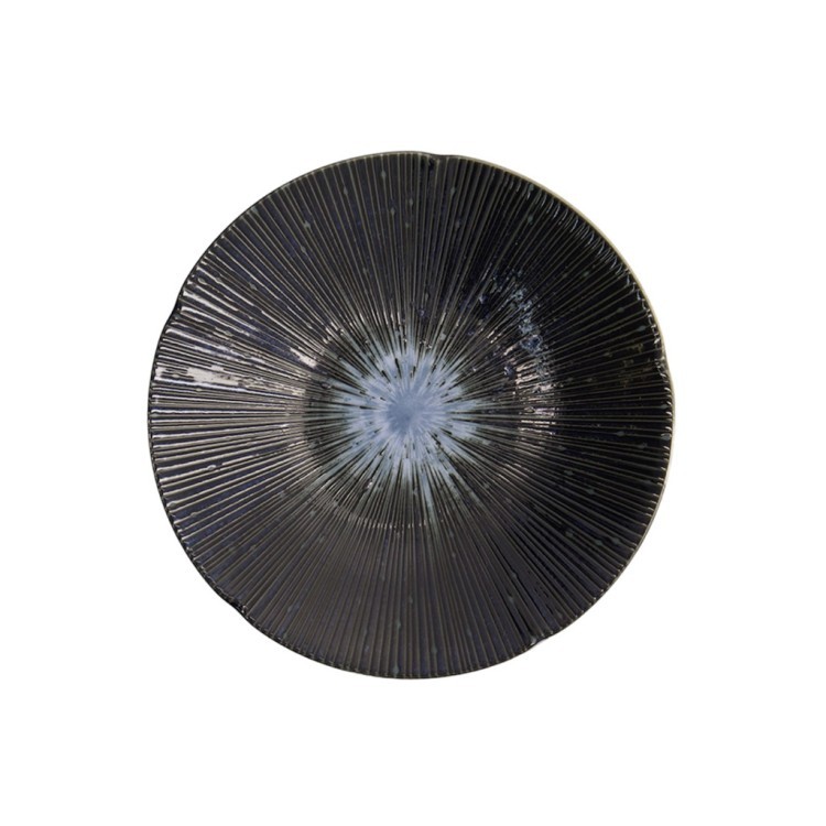 Тарелка 16391, 24 см, фарфор, BLACK BLUE, TOKYO DESIGN