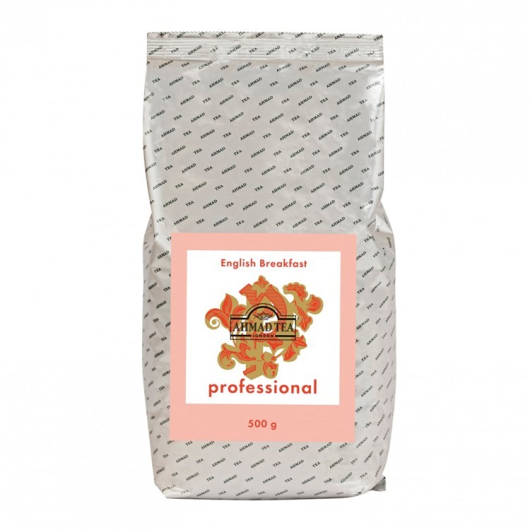 Чай листовой Ahmad Professional English Breakfast черный среднелистовой 500 г 620933 (1) (91593)