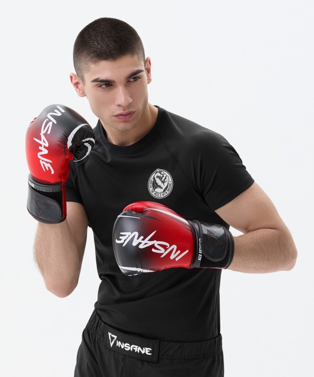 Перчатки боксерские INSANE IMPACT, красный, 12 oz (2115677) Перчатки боксерские INSANE IMPACT, красный, 12 oz (2115677)