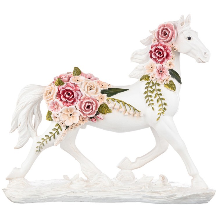 Статуэтка "лошадь" 35,5*11*32,5 см. коллекция "flower fantasy" Lefard (146-1604)