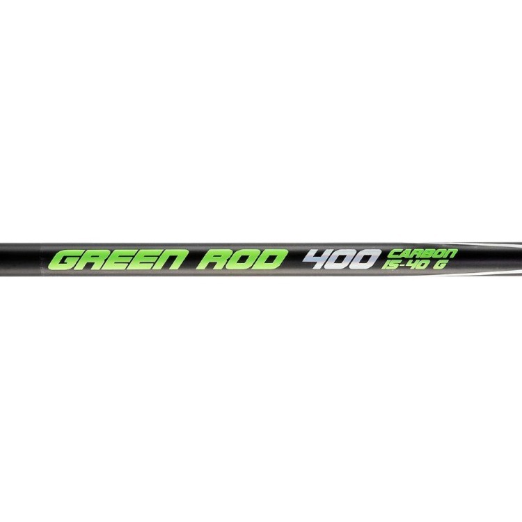 Удилище маховое Nisus Green Rod carbon 4м (15-40г) без колец N-GR-400 (72707)