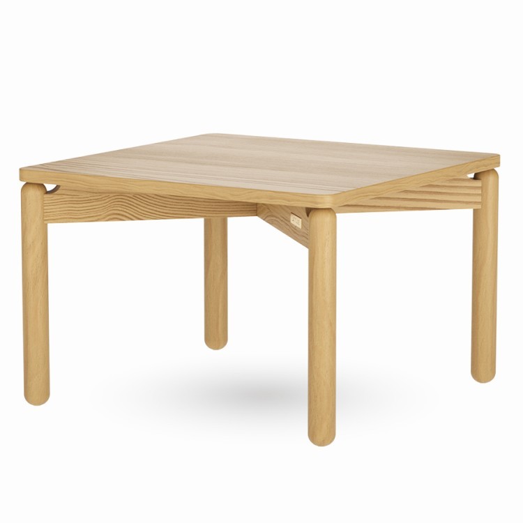 Столик кофейный saga, 60х60 см, ясень (76399)