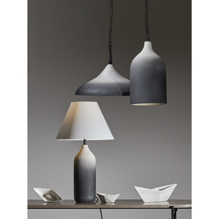 Светильник подвесной sustainable collection, D44х19 см, черный/белый (76554) Светильник подвесной sustainable collection, D44х19 см, черный/белый (76554)