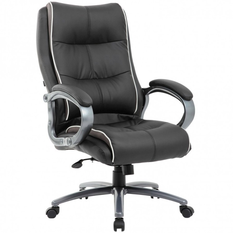 Кресло руководителя Brabix Premium Strong HD-009 до 200 кг экокожа/ткань черное 531945 (1) (84637) Кресло руководителя Brabix Premium Strong HD-009 до 200 кг экокожа/ткань черное 531945 (1) (84637)