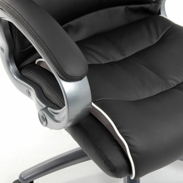 Кресло руководителя Brabix Premium Strong HD-009 до 200 кг экокожа/ткань черное 531945 (1) (84637) Кресло руководителя Brabix Premium Strong HD-009 до 200 кг экокожа/ткань черное 531945 (1) (84637)