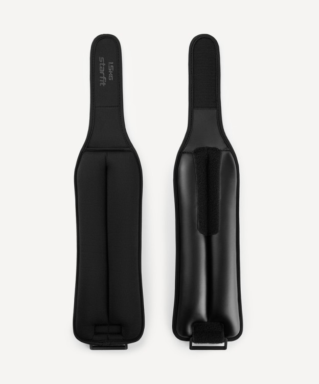 Утяжелители Starfit WT-701, 1,5 кг, черный (2119093) Утяжелители Starfit WT-701, 1,5 кг, черный (2119093)