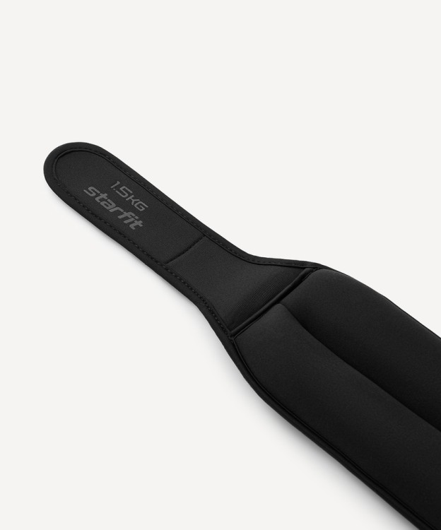 Утяжелители Starfit WT-701, 1,5 кг, черный (2119093) Утяжелители Starfit WT-701, 1,5 кг, черный (2119093)