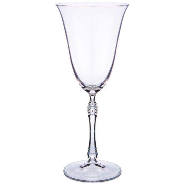 Набор бокалов для вина из 6 шт. "parus" 350 мл. высота=23 см. Crystal Bohemia (669-269)