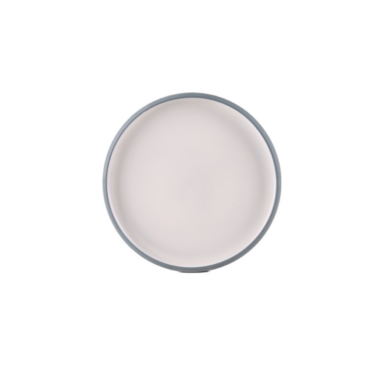 Тарелка E733-P-10187/8.5, 21, керамика, Grey/white, ROOMERS TABLEWARE