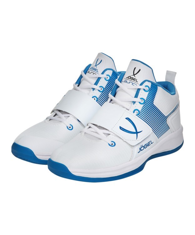 БЕЗ УПАКОВКИ Кроссовки баскетбольные JOGEL Launch, White/blue (2111999)