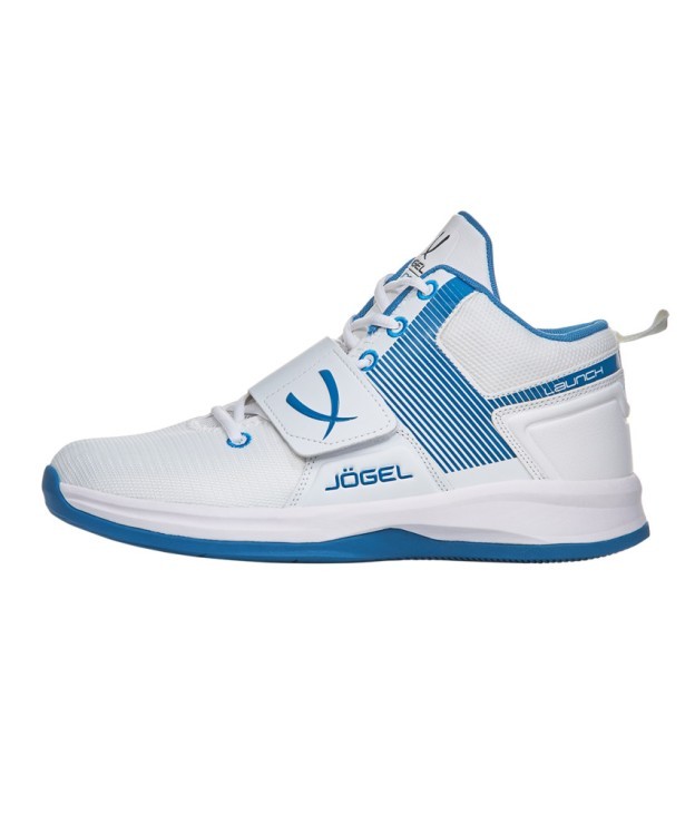 БЕЗ УПАКОВКИ Кроссовки баскетбольные JOGEL Launch, White/blue (2111999)