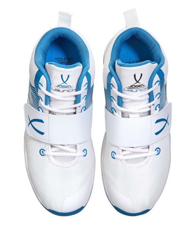 БЕЗ УПАКОВКИ Кроссовки баскетбольные JOGEL Launch, White/blue (2111999)