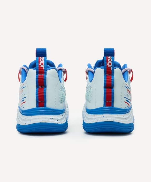 Кроссовки баскетбольные JOGEL Contest, голубой/красный (2131666)