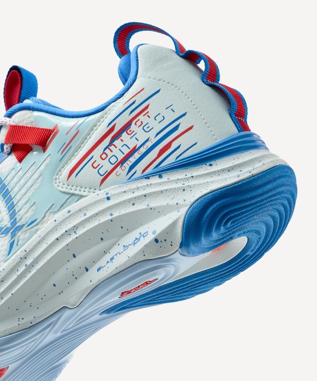 Кроссовки баскетбольные JOGEL Contest, голубой/красный (2131665)