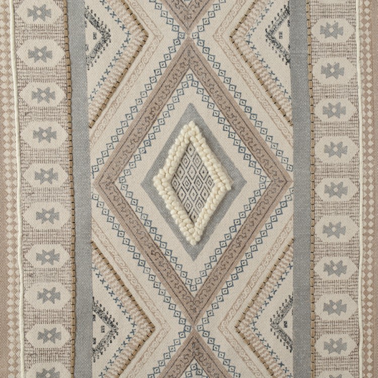Ковер из хлопка, шерсти и джута с геометрическим орнаментом из коллекции ethnic, 200х300 см (69452)