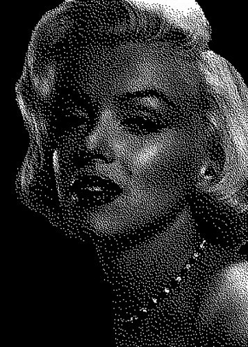 Картина Мэрилин Монро с кристаллами Swarovski (2423)