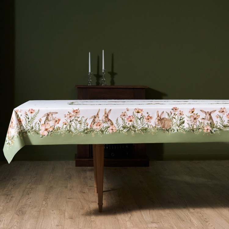 Скатерть "sense" 175х300см ,зеленый, 100% хлопок,твил Lefard (850-753-25)